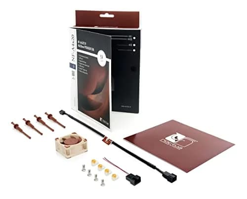 Noctua NF-A4x20 5V Fan 40x20mm | Premium Quiet 3-Pin, Brown, Pack of 2 thumbnail 6