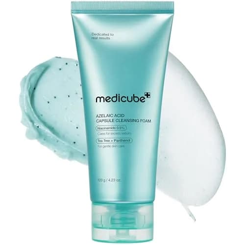 medicube Azelaic Acid Capsule Foam Cleanser 125ml (4.23 Fl Oz) | Soothing Daily Cleanser for Troubled Skin thumbnail 1