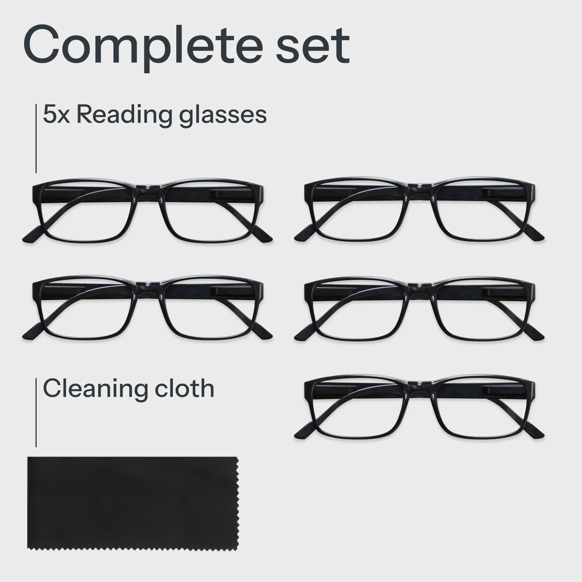 Gaoye 3.25 Reading Glasses 5-Pack | Blue Light Protection for All-Day Computer Use thumbnail 9
