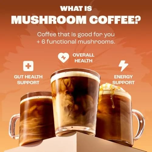 RYZE Organic Mushroom Coffee Medium Roast 180g (6.35oz) | Adaptogenic Blend for Energy & Focus thumbnail 4