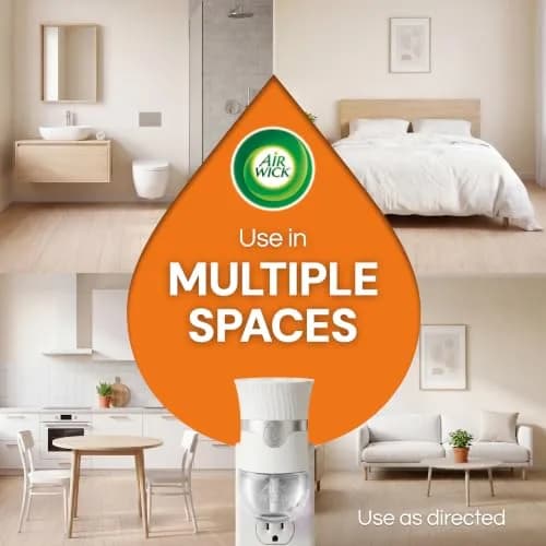 Air Wick Plug In Refills Pumpkin Spice Scented Oil 2.69 ml (0.09 Fl Oz) | Infused with Essential Oils thumbnail 6