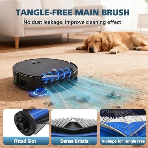 Lacvik X9 Accessory Kit for ECOVACS DEEBOT X9 PRO OMNI, X9 PRO Robot Vacuum | 24-Piece Set with 3L Dust Bags & HEPA Filters thumbnail 4