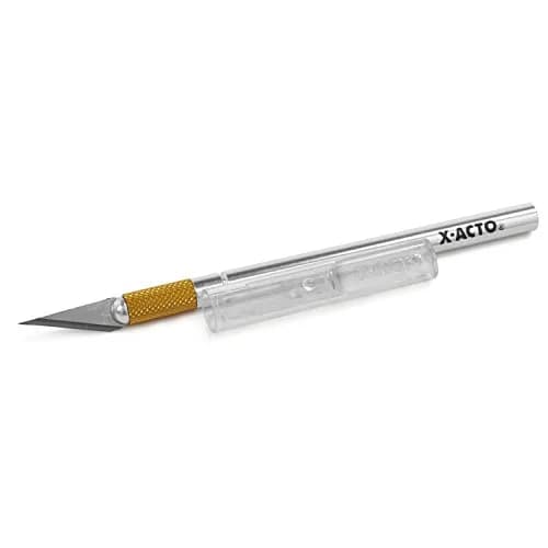 X-Acto Z-Series #1 Precision Utility Knife with Zirconium Nitride Blade, 22.86 cm (9.0 inches) Aluminum Handle | Pack of 18 thumbnail 2