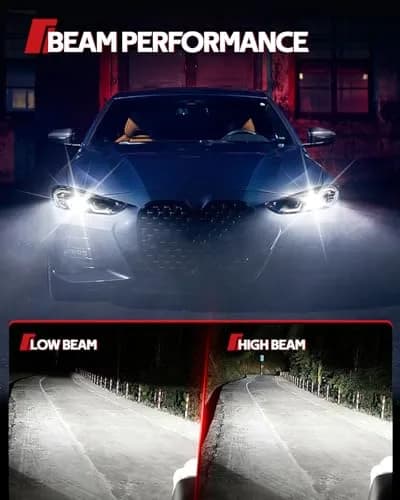 Torchbeam D2S HID Xenon Headlight Bulbs 6000K Cool White 35W Pack of 2 | Enhanced Brightness & All-Weather Reliability thumbnail 3