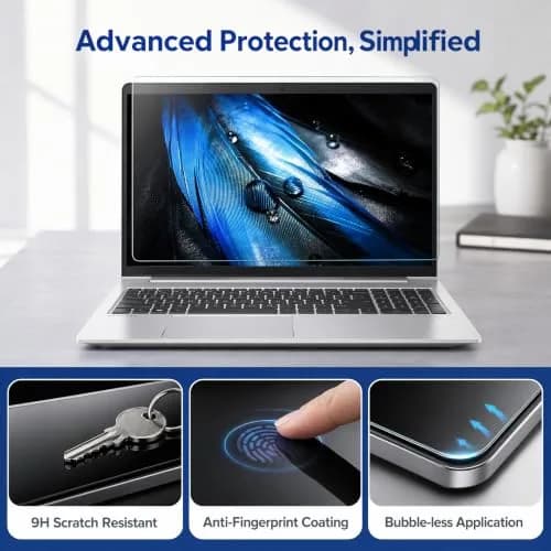 KEANBOLL Tempered Glass Screen Protector 14" | Ultra HD, Scratch-Resistant for Lenovo Yoga 9i Aura Edition & Yoga 9 thumbnail 4