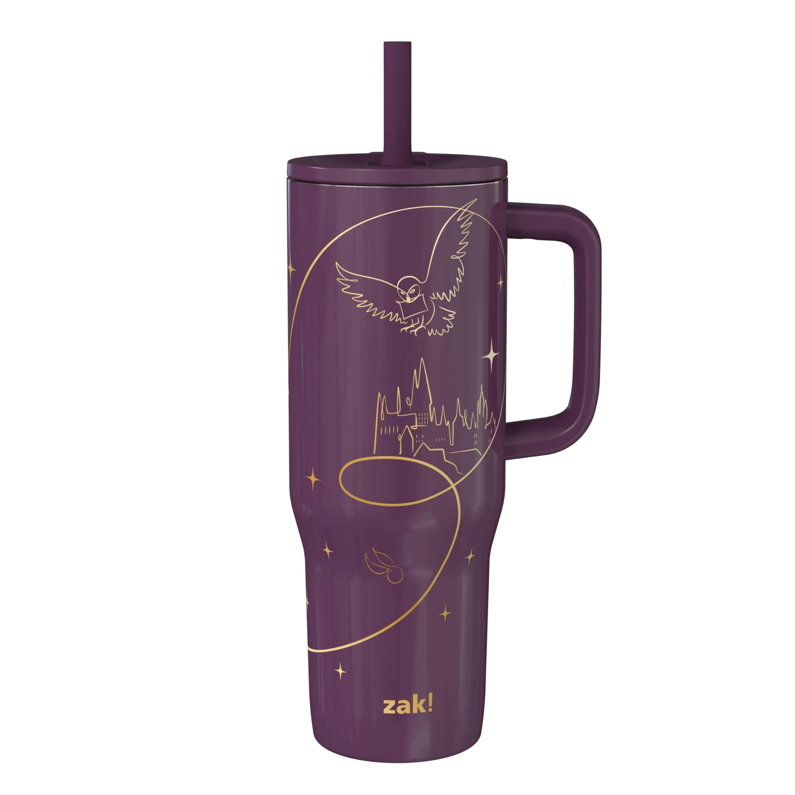 Zak Designs Harry Potter 30oz Insulated Stainless Steel Tumbler | Spill-Proof Travel Mug for Fans - main product image