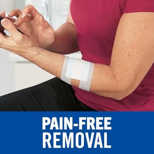 Nexcare Sensitive Skin Low Trauma Tape 1.5 inch x 144 inch (3.8 cm x 365.8 cm) | Gentle Adhesive for Fragile Skin thumbnail 3