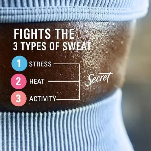 Secret Clinical Strength Invisible Solid Antiperspirant Deodorant for Women, Completely Clean Scent, 5.2 oz (Pack of 2) | 100-Hour Sweat & Odor Protection thumbnail 2