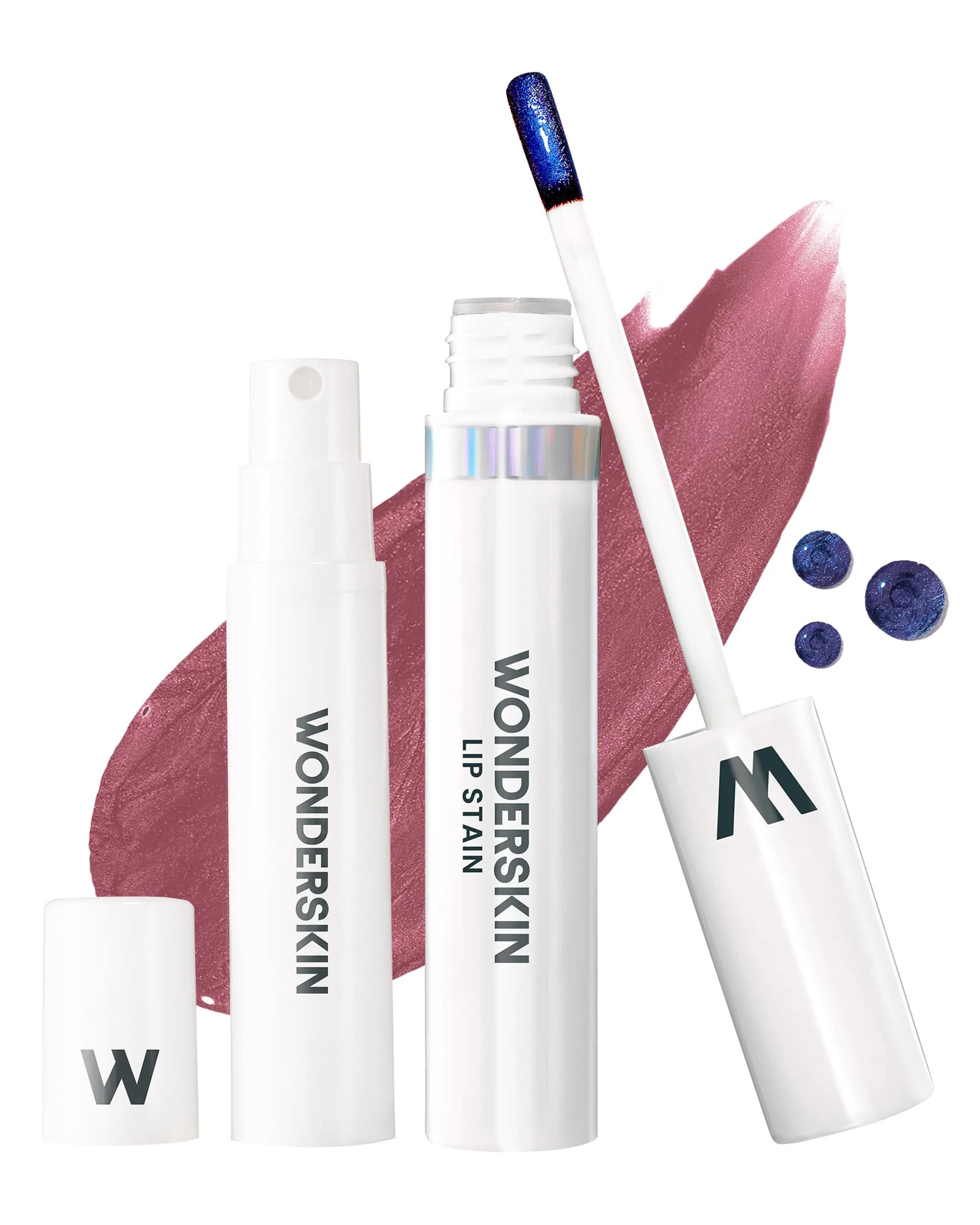 Wonderskin Wonder Blading Lip Stain Kit Demure 4ml (0.14 Fl Oz) | Long-Lasting, Waterproof, Peel-Off Lip Tint — Demure Kit