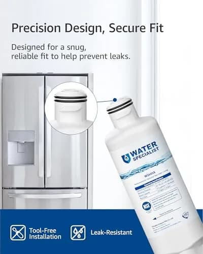 Waterspecialist WS645A Refrigerator Water Filter 6 Pack | NSF Certified for Purity thumbnail 8