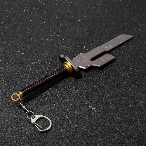SONGCHANGJEWELRY Fushiguro Toji Inspired Keychain – Engraved Cursed Weapon – Dark Anime Gift for JJK Fans thumbnail 8