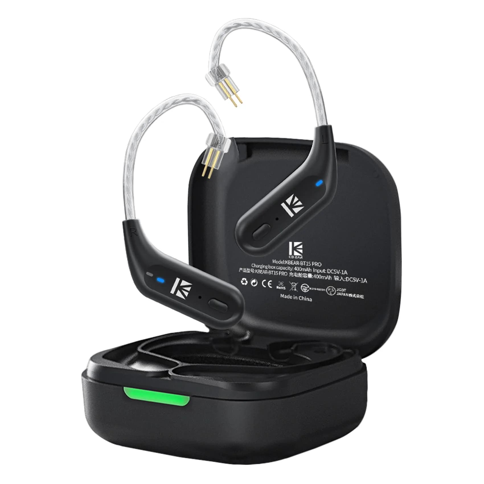EZ EAR KBEAR BT15 PRO Bluetooth Adapter 2PIN | Seamless Bluetooth 5.4 Connectivity - main product image