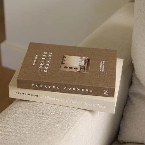 Paige McRae Home & Decor Linen Decorative Books Set | 27.9 x 20.3 cm (11x8") & 25.4 x 17.8 cm (10x7") thumbnail 9