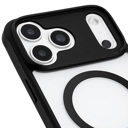 Pelican Ranger iPhone 17 Pro Max Case - MagSafe - Frosted Clear/Black | 6.9 Inch Shockproof Cover thumbnail 6