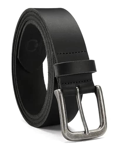 CHAOREN Mens Belts Leather 35mm for Jeans | Durable Full-Grain Leather, Classic Style, Casual Fit thumbnail 1