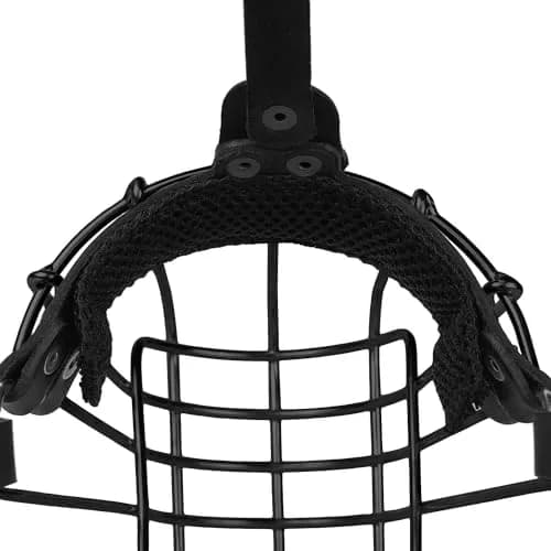 BUDKAS German Shepherd Dog Muzzle Metal Basket Size L | Adjustable Durable Leather Straps thumbnail 8