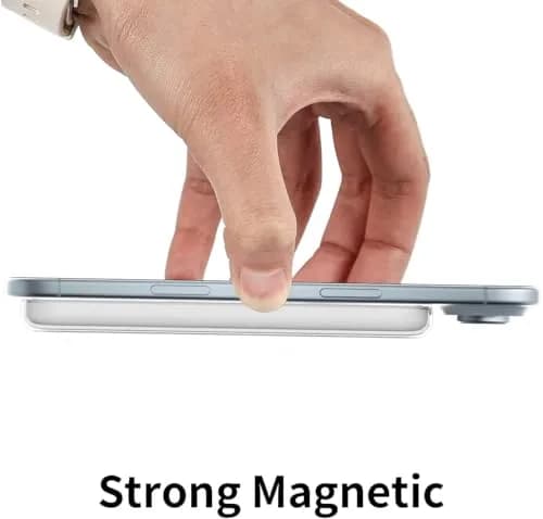 oakxco Clear Silicone Case for iPhone Air Magsafe Battery Pack | Slim Fit, Matte Finish thumbnail 6