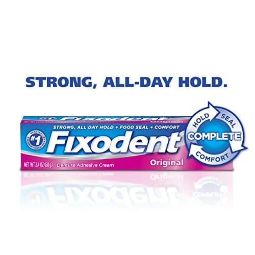 Fixodent Complete Original Denture Adhesive Cream 2.4 oz (71ml) | #1 Dentist Recommended thumbnail 8