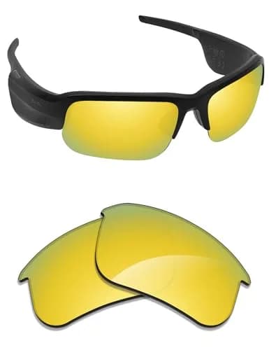 Alphax 24K Gold Mirrored Polarized Replacement Lenses for Bose Tempo Sunglasses | Lightweight TAC thumbnail 1