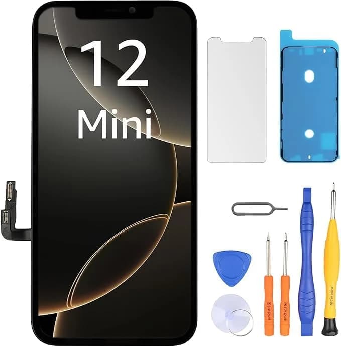 LL TRADER iPhone 12 Mini Screen Replacement 5.4" (13.7 cm) LCD Display with Repair Kit | Touch Digitizer Assembly thumbnail 2