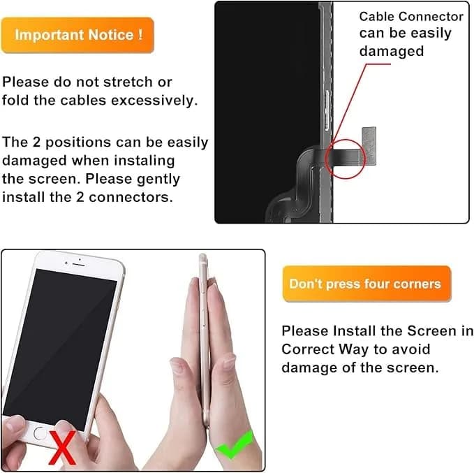 LL TRADER iPhone 12 Mini Screen Replacement 5.4" (13.7 cm) LCD Display with Repair Kit | Touch Digitizer Assembly thumbnail 13