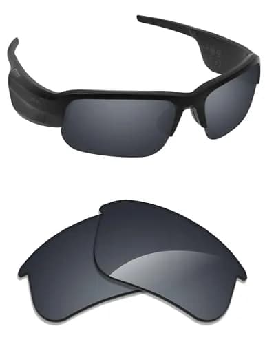 Alphax Black Chrome Mirrored Elite Polarized Replacement Lenses for Bose Tempo Sunglasses | 100% UV Protection thumbnail 1