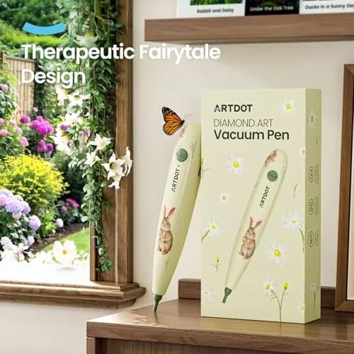 ARTDOT Wireless Vacuum Pen for Diamond Art Kit | Long-Lasting Electric Tool for Adults thumbnail 8