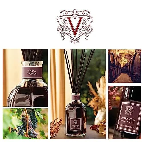 Dr. Vranjes Rosso Nobile 250 ml Reed Diffuser + Elegant Shopping Bag | Italian Luxury Home Fragrance thumbnail 3
