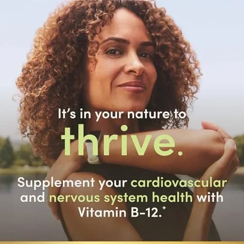 Nature's Bounty Vitamin B12 Quick Dissolve Tablets 500mcg Cherry Flavor | Supports Energy Metabolism & Nervous System Health (300 Tablets Total) thumbnail 5