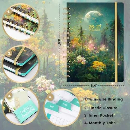 Pinchoco Planner 2026-2027 | Academic Weekly & Monthly Organizer, 6.3" x 8.4" thumbnail 6