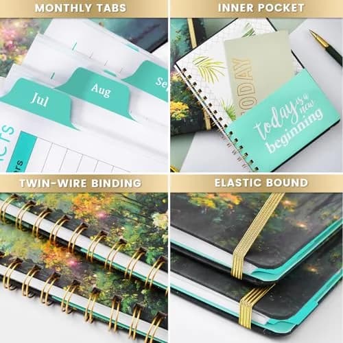Pinchoco Planner 2026-2027 | Academic Weekly & Monthly Organizer, 6.3" x 8.4" thumbnail 8