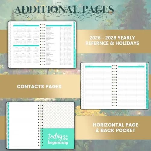 Pinchoco Planner 2026-2027 | Academic Weekly & Monthly Organizer, 6.3" x 8.4" thumbnail 3