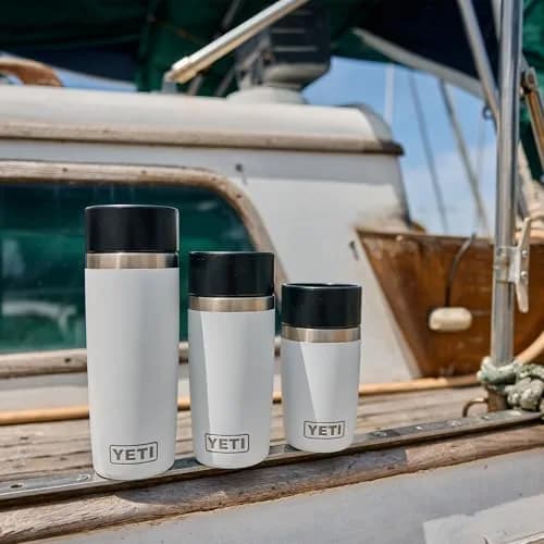 YETI Rambler 8 oz Travel Bottle | Stainless Steel, Vacuum Insulated, Leakproof Cap for On-the-Go Hydration thumbnail 4