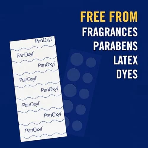 PanOxyl PM Overnight Spot Patches, 80 Count (Pack of 2) | Hydrocolloid Healing for Blemishes thumbnail 6