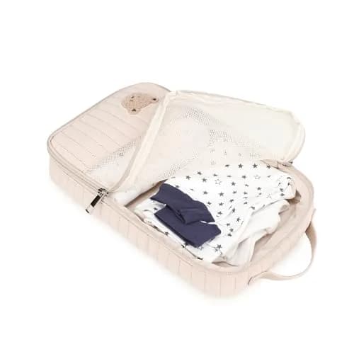 MOMIGO Baby Diaper Bag Organizer Pouches Waterproof 2 Pack | Reusable Mesh Bags for Wet & Dry Items thumbnail 2
