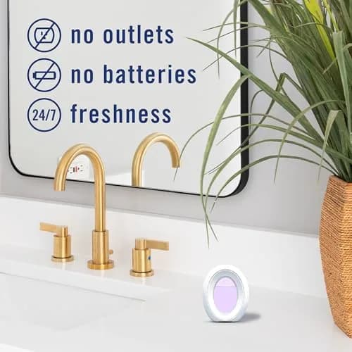 Febreze Bathroom Air Freshener Lilac & Peach Scents 4ct | Odor Fighting Plug-In Alternative for Small Spaces thumbnail 5