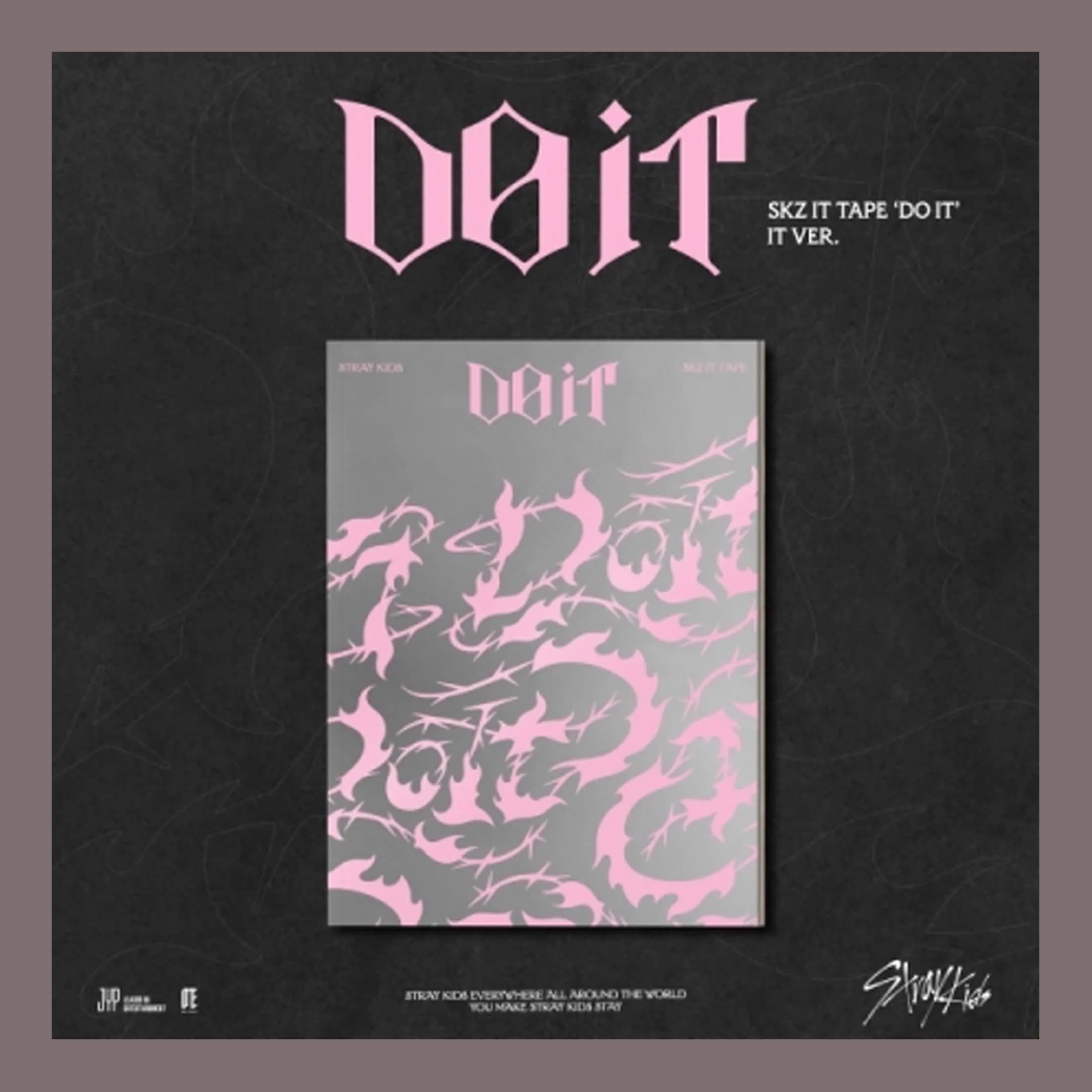 Koread Stray Kids SKZ IT TAPE DO IT Album (IT Ver.) | Sealed Korean CD with Chart Impact - main product image