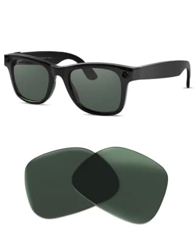 BandSmith Replacement Polarized Lenses for Ray-Ban Meta Wayfarer 50mm | Glare Reduction & Scratch-Resistant thumbnail 1