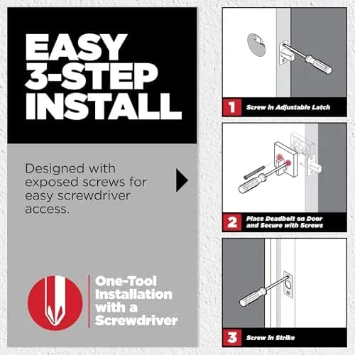 Kwikset 660 Series Entry Handleset with SmartKey Deadbolt, Satin Chrome | Traditional Style thumbnail 4