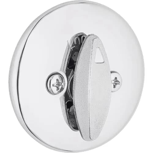 Kwikset 660 Series Deadbolt Lock Set with SmartKey Security, Polished Chrome | Grade 3 BHMA Certified thumbnail 2