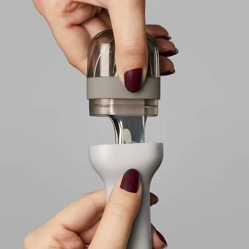 Zoku Pocket Utensil Set Stainless Steel Fork, Knife, and Spoon in Case Grey | Durable Food-Grade 18/8 Flatware for Travel & Camping thumbnail 5