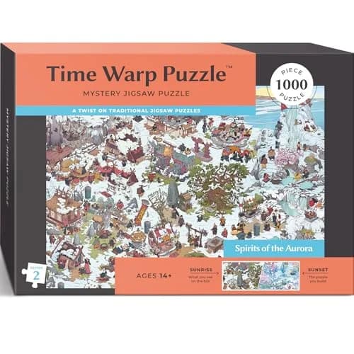 da Vinci's Room Time Warp Puzzle Spirits of the Aurora 1000 Piece | Art & Challenge for Adults thumbnail 1