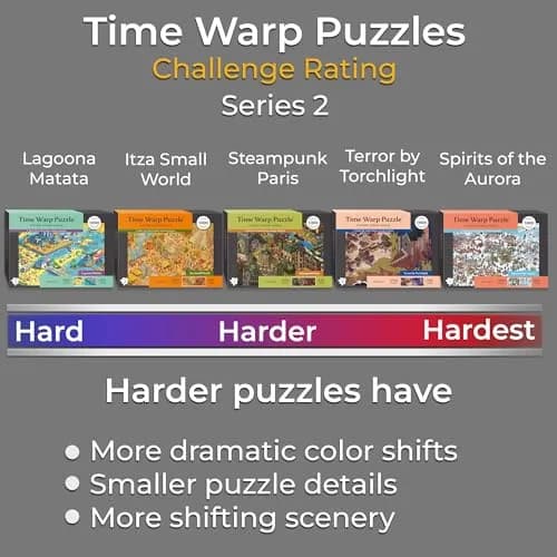 da Vinci's Room Time Warp Puzzle Spirits of the Aurora 1000 Piece | Art & Challenge for Adults thumbnail 5