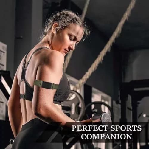 CUNUJIX 4 Pack Stretchy Watch Bands for Amazfit Helio Strap 22mm | Nylon Elastic Sport Bands thumbnail 5
