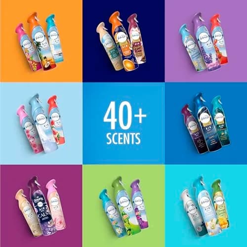 Febreze Air Mist Air Freshener Spray Linen & Sky Scent 473ml (16.2oz) Pack of 2 | Fights Odors for 6 Hours thumbnail 9