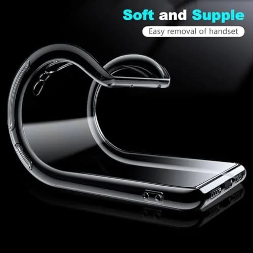 Fhyeugfy Clear Case with 2 Screen Protectors for ZTE Nubia Red Magic 11 Pro/11 Pro+ | Reinforced Corner Shockproof thumbnail 7