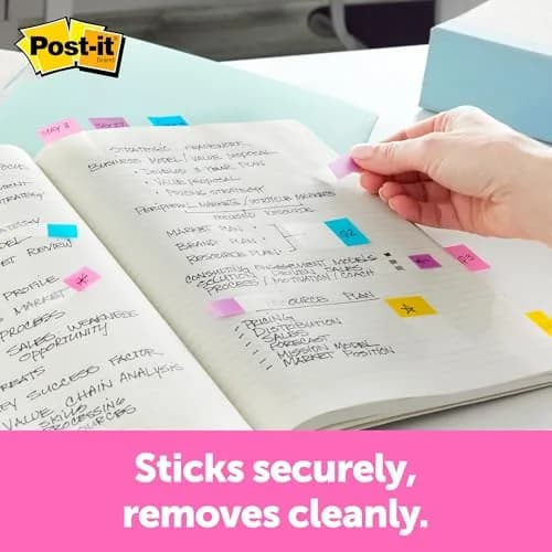 Post-it Arrow Flags 0.47 in. x 1.7 in. 2304 Total Flags | Assorted Bright Colors thumbnail 5