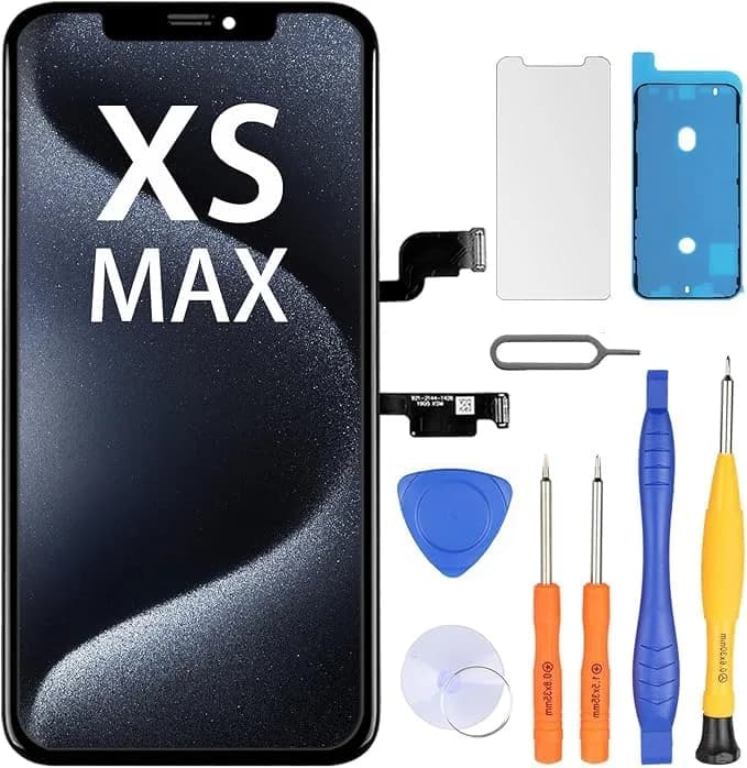 LL TRADER iPhone Xs MAX 6.5" LCD Screen Replacement with Repair Kit | High-Quality Retina Display thumbnail 2