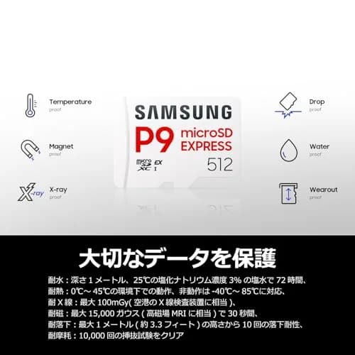 Samsung Micro SD Express Card 512 GB | Maximum Transfer Speed 800 MB/s for Nintendo Switch 2 thumbnail 8