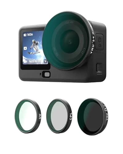 TELESIN VND CPL UV Filter Kit for DJI Osmo Action 6, 80g (2.82 oz) | Multi-Coated HD Optical Glass thumbnail 1